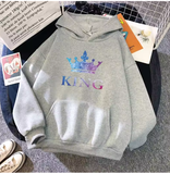 King & Queen Matching Hoodies – Cozy Style for Couples