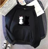 Cozy & Cute – Women's Printed Sweatshirt for Everyday Comfort