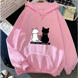 Cozy & Cute – Women's Printed Sweatshirt for Everyday Comfort