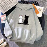 Cozy & Cute – Women's Printed Sweatshirt for Everyday Comfort