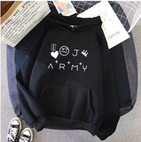 New Arrival – K-pop Inspired “ARMY” Hoodie for Women
