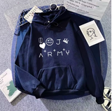 New Arrival – K-pop Inspired “ARMY” Hoodie for Women