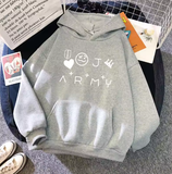 New Arrival – K-pop Inspired “ARMY” Hoodie for Women