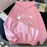 New Arrival – K-pop Inspired “ARMY” Hoodie for Women