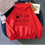 New Arrival – K-pop Inspired “ARMY” Hoodie for Women