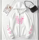 Chic & Comfy – Women’s Zip-Up Hoodie Jacket for Everyday Style