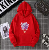 Playful & Pretty – Cherry Blossom Balloon Hoodie for Women