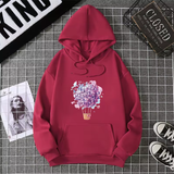 Playful & Pretty – Cherry Blossom Balloon Hoodie for Women