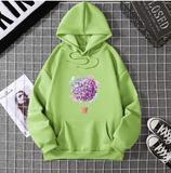 Playful & Pretty – Cherry Blossom Balloon Hoodie for Women