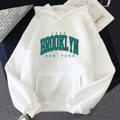 Bold & Comfy – Women's Letter Print Sweatshirt for Everyday Wear