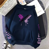 Y2K Butterfly Vibes – Women’s All-Season Hoodie