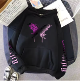 Y2K Butterfly Vibes – Women’s All-Season Hoodie