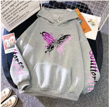 Y2K Butterfly Vibes – Women’s All-Season Hoodie