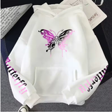 Y2K Butterfly Vibes – Women’s All-Season Hoodie