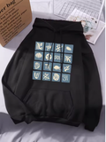 Under the Sea Print Hoodie – Cozy and Stylish Pullover for Women