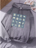 Under the Sea Print Hoodie – Cozy and Stylish Pullover for Women