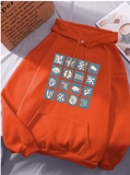 Under the Sea Print Hoodie – Cozy and Stylish Pullover for Women