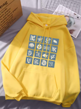 Under the Sea Print Hoodie – Cozy and Stylish Pullover for Women