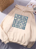 Under the Sea Print Hoodie – Cozy and Stylish Pullover for Women