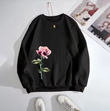 Women's Printed Pullover Sweatshirt – Comfy O-Neck Top for Casual Sports & Everyday Wear