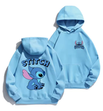 Disney Stitch Hoodie – Cozy Cartoon Pullover for Couples