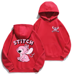 Disney Stitch Hoodie – Cozy Cartoon Pullover for Couples