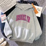 Women's Letter Print Sweatshirt – Warm and Comfy Pullover Hoodie