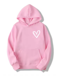 Women's 2D Long-Sleeve T-Shirt – Casual Aesthetic Hooded Top