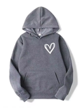 Women's 2D Long-Sleeve T-Shirt – Casual Aesthetic Hooded Top