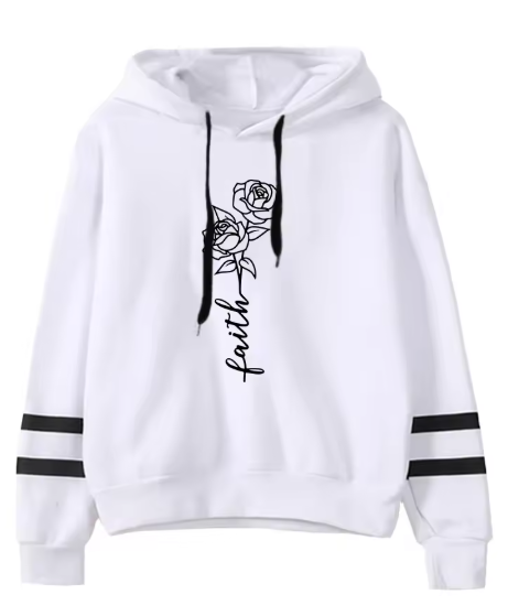Women's High-Quality Hooded Sweatshirt – Cozy Long-Sleeve Pullover