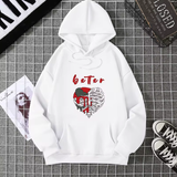 Y2K Skeleton Zip-Up Hoodie – Oversized Gothic Streetwear for Women
