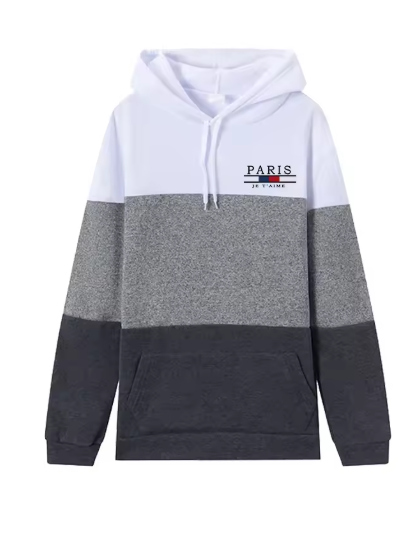 Women's Casual Sporty Hoodie – Paris-Inspired Autumn/Winter Fashion