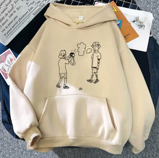 "Player Hater" Retro Harajuku Hoodie – Unisex Vintage Aesthetic Pullover