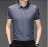 Men’s Business Casual Short Sleeve Shirt – Wrinkle-Free & Comfortable