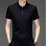 Men’s Business Casual Short Sleeve Shirt – Wrinkle-Free & Comfortable