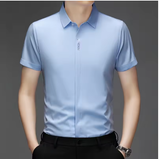 Men’s Business Casual Short Sleeve Shirt – Wrinkle-Free & Comfortable