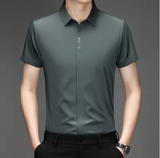 Men’s Business Casual Short Sleeve Shirt – Wrinkle-Free & Comfortable