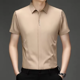 Men’s Business Casual Short Sleeve Shirt – Wrinkle-Free & Comfortable