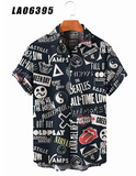 Men's Creative Panda Print Hawaiian Shirt – Retro Harajuku Streetwear Summer Beach Style