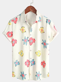 Men's Oversized Ukiyo-e Shirt – Elegant Summer Streetwear