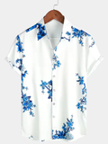 Men's Oversized Ukiyo-e Shirt – Elegant Summer Streetwear