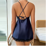 Flowy Wrap Nightdress – Soft Elegance for Day and Night