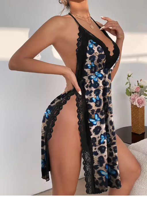 Soft and Sexy Loose-Fit Nightgown for Relaxed Evenings