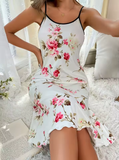 Romantic Floral Halter Dress – Cute, Casual & Perfect for All Seasons