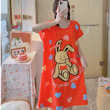 Cute & Comfy – Cartoon Nightdress for Relaxed Evenings