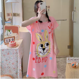 Cute & Comfy – Cartoon Nightdress for Relaxed Evenings