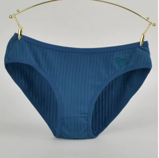 Sweet Comfort – Heart-Print Cotton Panties for Everyday Bliss
