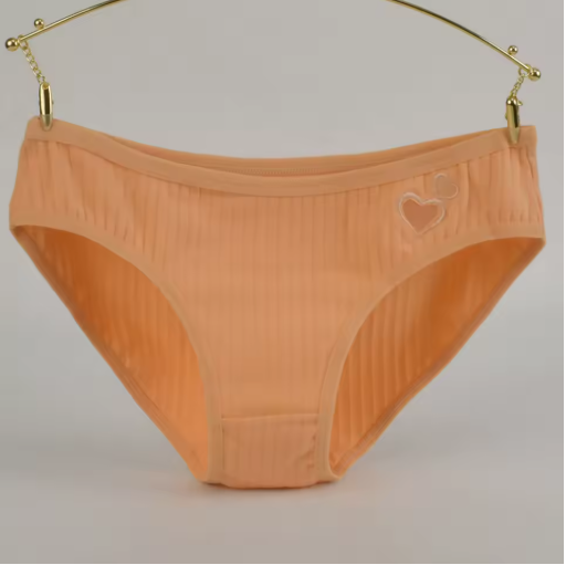 Sweet Comfort – Heart-Print Cotton Panties for Everyday Bliss