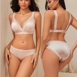 2-Piece Ice Silk Bra & Panty Set – Light, Sexy & Comfortable