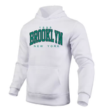 Brooklyn Printed Hoodie for Men – Casual All-Season Pullover Sweatshirt